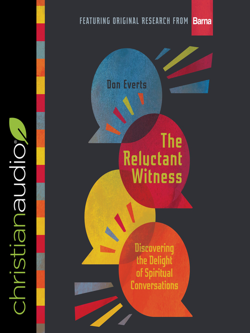 Title details for The Reluctant Witness by Don Everts - Wait list